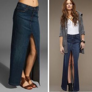 Genetic Denim maxi skirt
